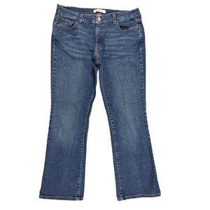 Levi's 515 Boot Cut‎ Jeans Women Size 14M Inseam 30" Mid-Rise Blue